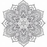 Mandala Coloring Intricate Pages Kreslení Adult Choose Board Printable sketch template