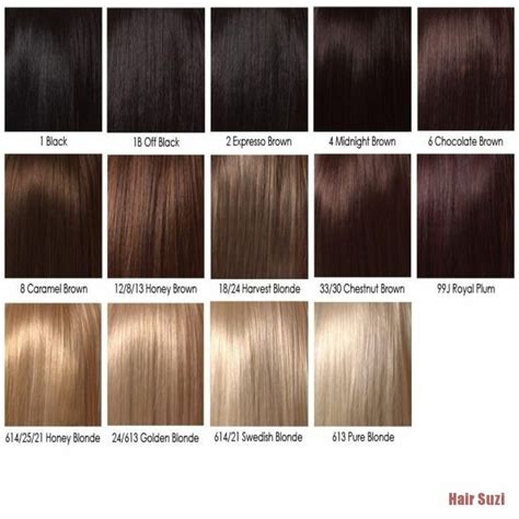 Honey Brown Hair Color Chart Caramel Brown Hair Color