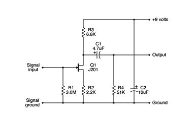 add condenser mic  lm   circuits