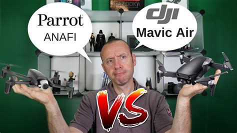 parrot anafi  dji mavic air finalmente  concorrente vero  dji ita youtube