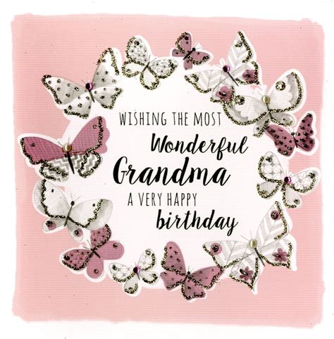 birthday cards  grandma card design template