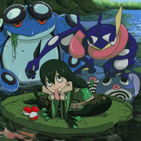 frog trainer tsuyu wants to battle my hero academia know your meme