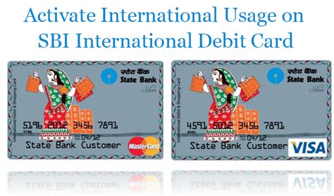 How To Activate International Payment Usage On Sbi Debit