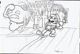 Luigi Coloring Trevor Pledger Greatness Divyajanani sketch template
