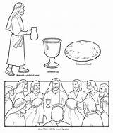Coloring Disciples Lds Colorear Supper School Remembering Flannel Sacrament Catholic Ultima Hartie Activitati Gospels Passover Coloringhome Enoh sketch template