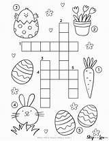 Hidden Puzzle Crossword Maze Skiptomylou sketch template