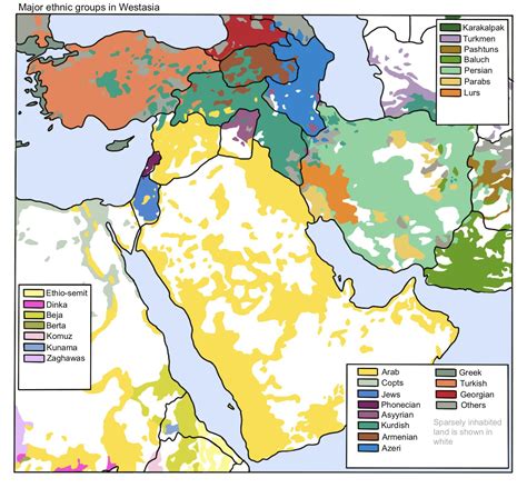 ethnic map   middle east   alternate timeline  imaginarymaps