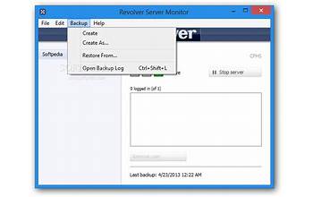 Revolver Server Monitor screenshot #1