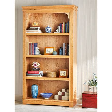 hidden drawer bookcase plan  wood magazine