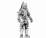 Skyrim Coloring Elder Scrolls Orc Armor Pages Scroll Printable Yumiko Fujiwara Designlooter Drawings 667px 09kb sketch template