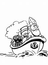 Sinterklaas Stoomboot Kracht Volle Malvorlage Sint Stemmen Stimmen sketch template