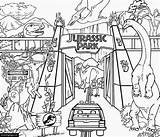Jurassic Dinosaur sketch template