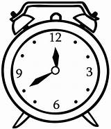 Coloring Colouring Kids Pages Getcolorings Printable Color Clock Print sketch template