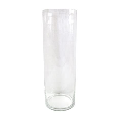 Extra Large Glass Cylinder Vase Clear