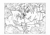 Ouran Host Club Coloring Pages High School Colouring Line Anime Search Again Bar Case Looking Don Print Use Find Searches sketch template