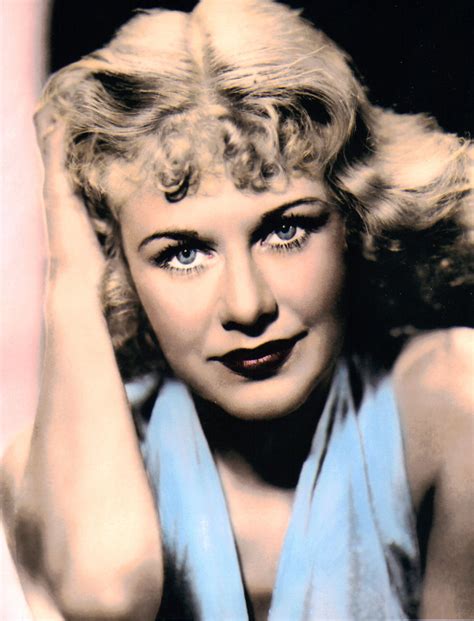 Ginger Rogers Colorized Ginger Rogers Old Hollywood Stars Hollywood