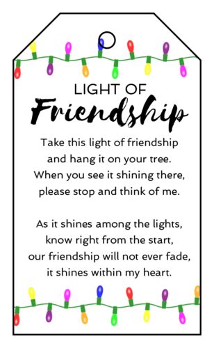 light  friendship printable  printable templates