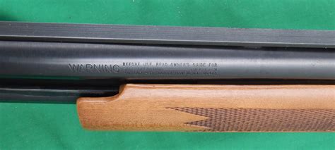 mossberg model  pump shotgun  barrel wvent rib pressed