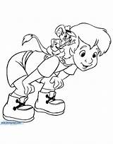 Rescuers Coloring Disneyclips sketch template