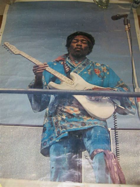 Giant Jimi Hendrix 1970 S Vintage Rock Poster Rare Memorabilia One Stop