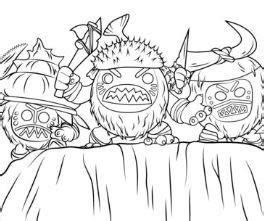 lava monster  moana coloring coloring pages