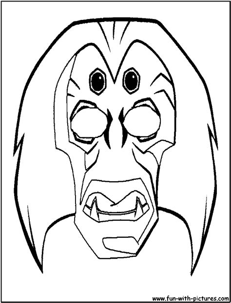 african mask template images african mask coloring pages printable