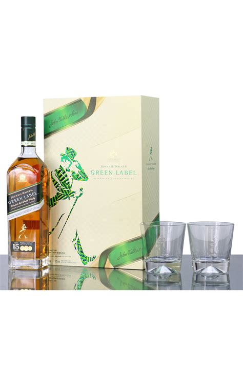 johnnie walker  years  green label richard malone collection  whisky auctions