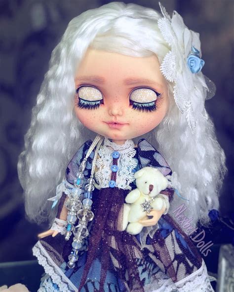 melani new one custom icy doll 🦋 for adoption in my