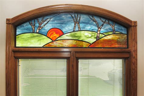 Stained Glass Transom Window Gallery Painted Light