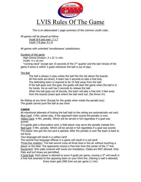 rules   game