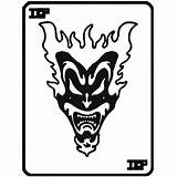 Clown Insane Posse Coloring Clipartmag sketch template