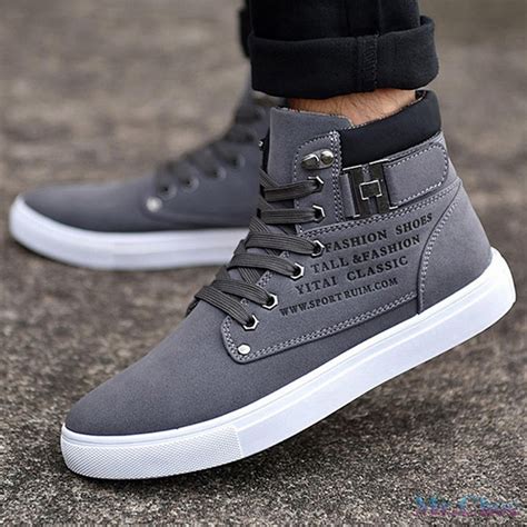 mrchoc mens shoes  arrival retro style casual high top sneakers