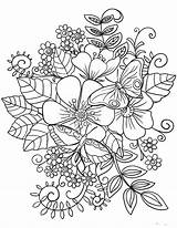Colorat Flori Buchet Plansa Sfatulmamicilor Floricele Urias Vaza sketch template