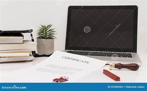 digital devices graduation diploma certificate high quality photo stock photo image  laptop