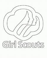 Scout Coloring Girl Pages Daisy Scouts Cookie Printable Brownie Girls Cookies Trefoil Law Printables Logo Color Kids Symbol Brownies Boy sketch template