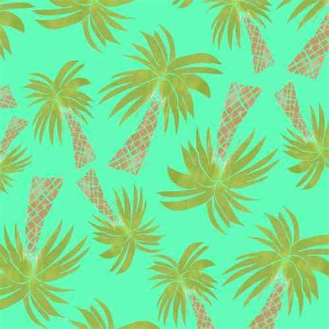 Wallpapers Palm Tree Pattern Green Image 2871788 By Bobbym On