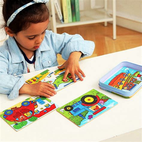 jigsaw puzzle wooden baby puzzles toys cartoon animals