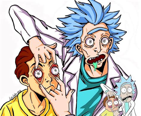 Rick And Morty Scene Redraw By Lucleon On Deviantart