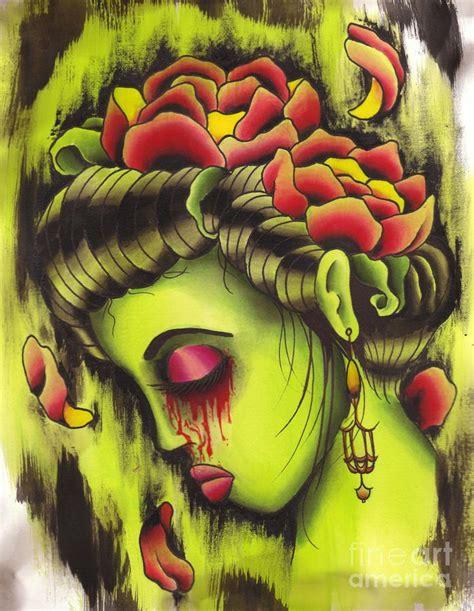 zombie girl no2 by lauren b