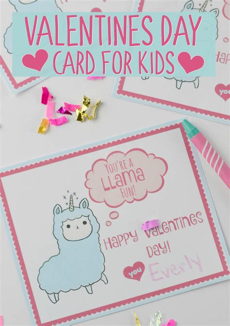 valentines day card  kids   printable houston mommy