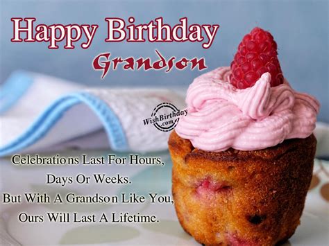 Birthday Wishes For A Grandson Birthday Klp