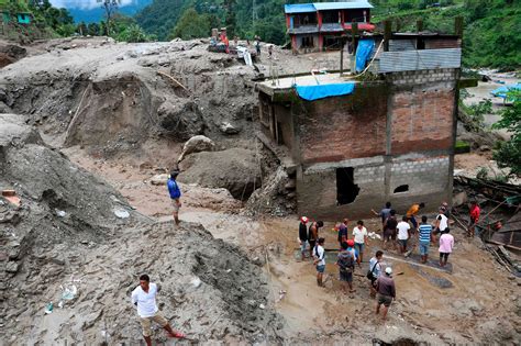 Nepal Floods Landslides Kill At Least 30 People
