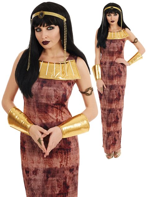 ladies cleopatra costume adults sexy ancient egyptian fancy dress