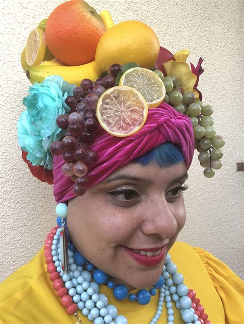 Carmen Miranda Fruit Hat Halloween Costume Chiquita Banana Chiquita