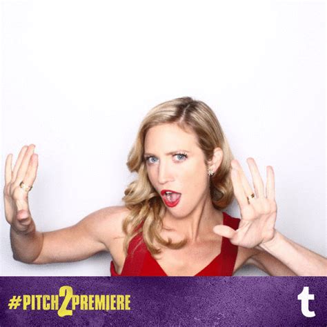 Brittany Snow Pitch 2 Premiere  By Pitch Perfect Find And Share On Giphy