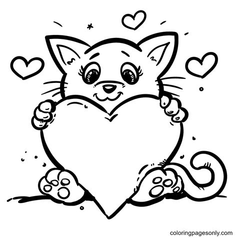 coloring pages heart
