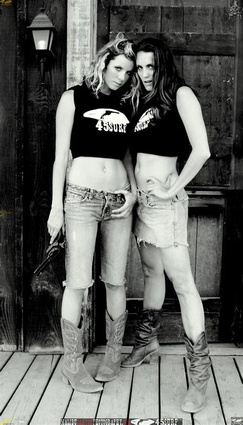 Two Pretty Cowgirl Models Two Beautiful Cowgirl Models Wea… Flickr