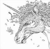 Colorare Unicorno Coloring Unicorni Disegni Kerby Rosanes Einmal Passiert Idee Adulti sketch template