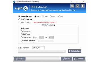 Cigati PDF File Splitter screenshot #4