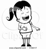 Pointing Cartoon Clipart Laughing Girl Cory Thoman Outlined Coloring Vector Humiliation 2021 sketch template
